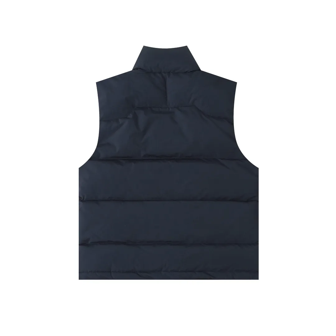 P490 #R51 Ralph Lauren winter new style for men and women, classic small logo waterproof pure down vest sleeveless official item number: RL14255 Full set of customized accessories, details determine success or failure.  - Accessories: Original hangtag, washed label + electroplated YK zipper logo, customized Laval Lauren zipper, full set of accessories - Same style for men and women. Color: Khaki, green, navy, black. Size: S M L